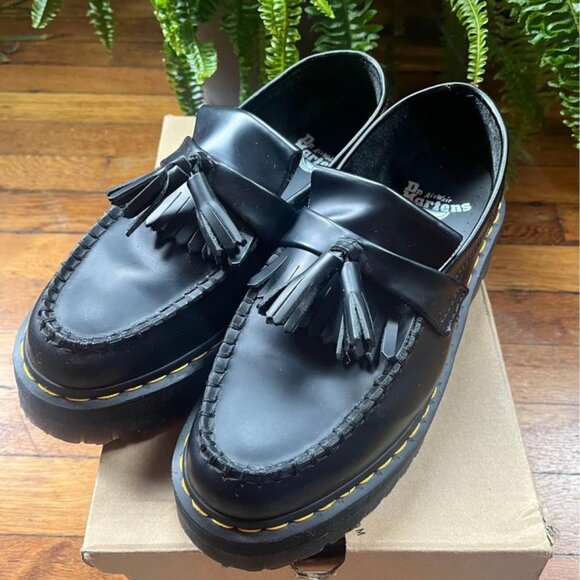 Doc Martens Adrian Quad Platform Loafers - Picture 2 of 5